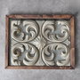 Aberto Design REF036 Bandeja Madera Maciza 48x38x4 cm